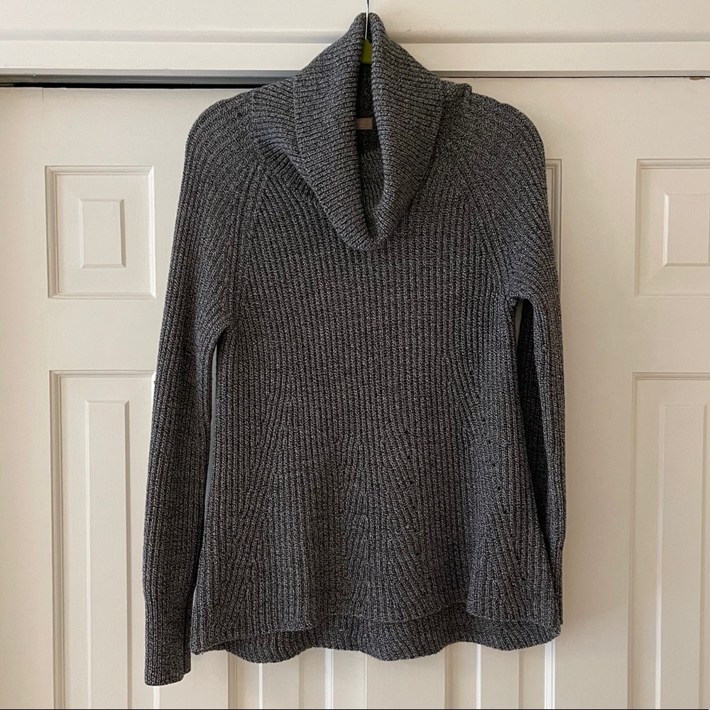 Cowl Neck, Peplum Sweater